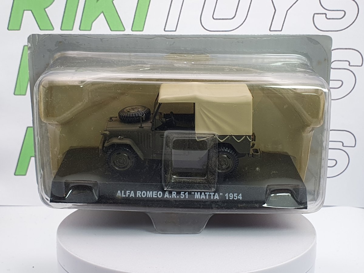 Alfa Romeo AR 51 Matta Edicola 1/43 Verde 1954 - RikiToys - Edicola#