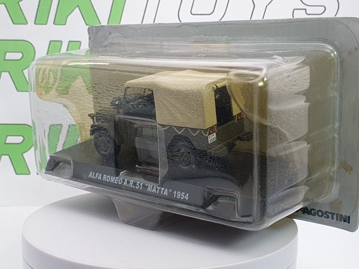 Alfa Romeo AR 51 Matta Edicola 1/43 Verde 1954 - RikiToys - Edicola#
