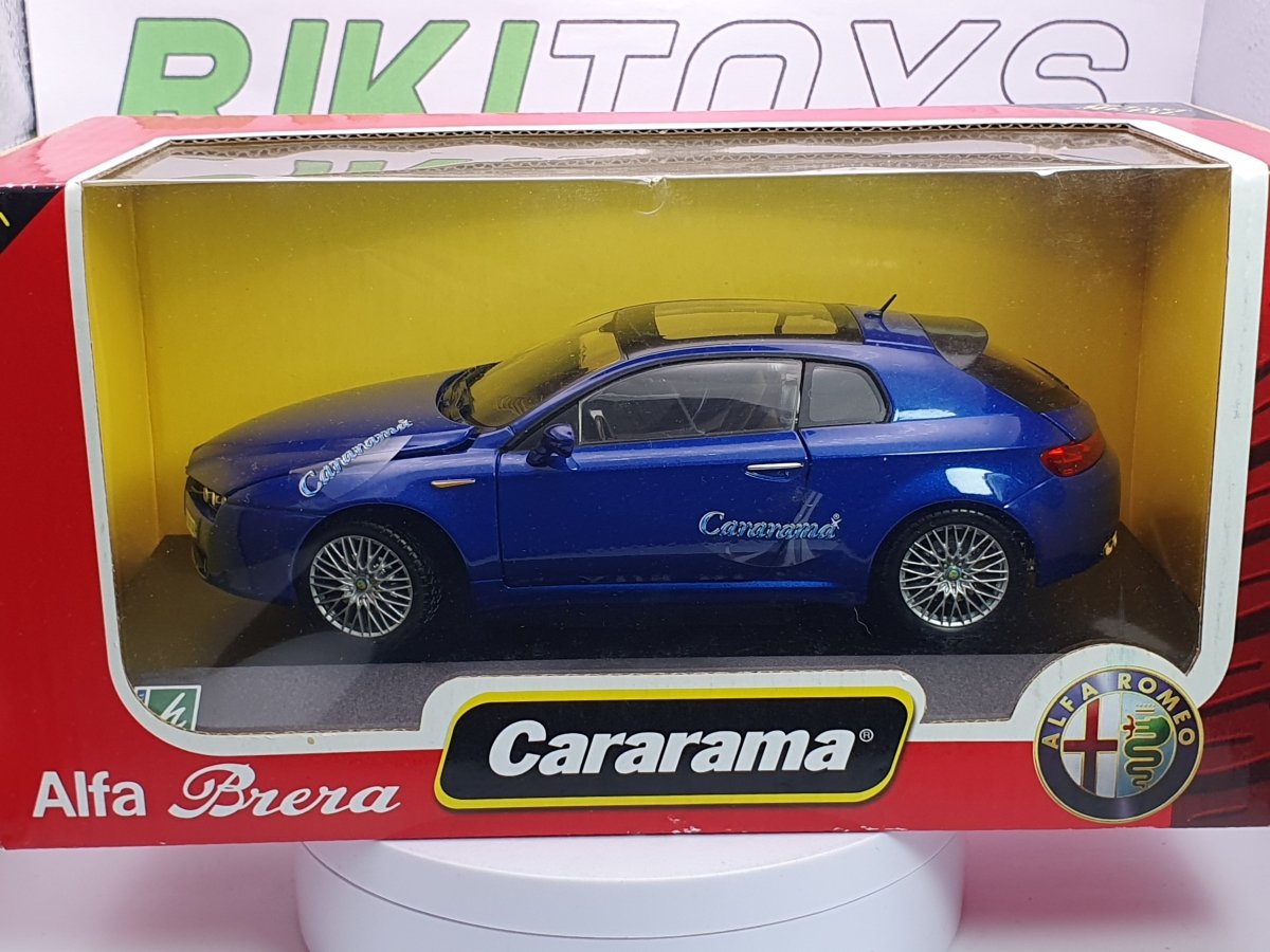 Alfa Romeo Brera Cararama 1/24 Blu - RikiToys - Cararama#