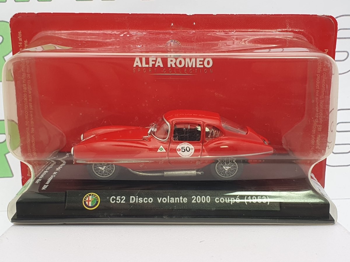 Alfa Romeo C52 DiscoVolante MetroModels 1/43 Rosso 1953 - RikiToys - MetroModels