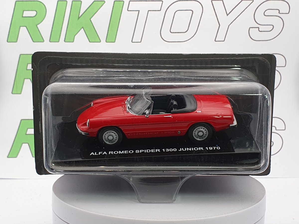 Alfa Romeo Duetto 1300 Junior Edicola 1/43 Rosso 1970 - RikiToys - Edicola