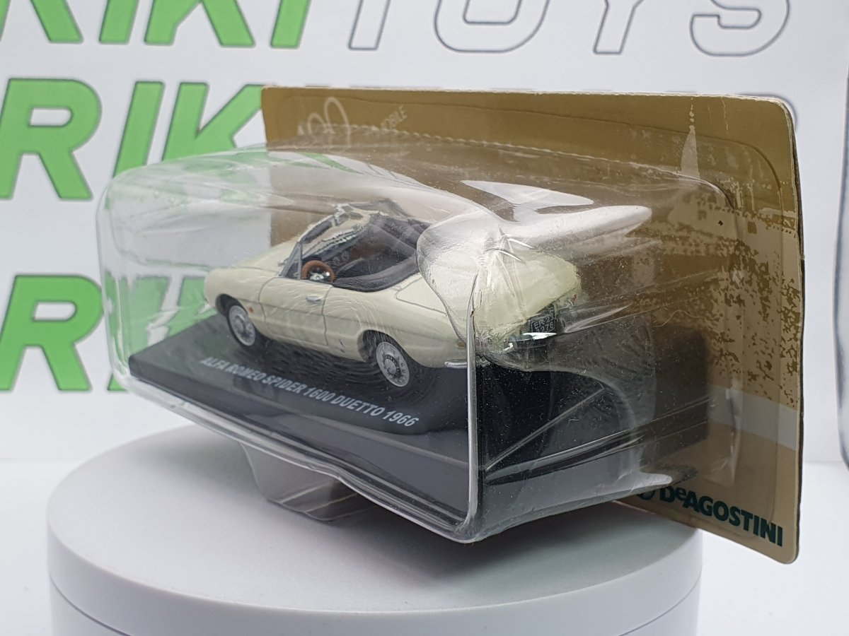 Alfa Romeo Duetto Osso Edicola 1/43 Bianco - RikiToys - Edicola#
