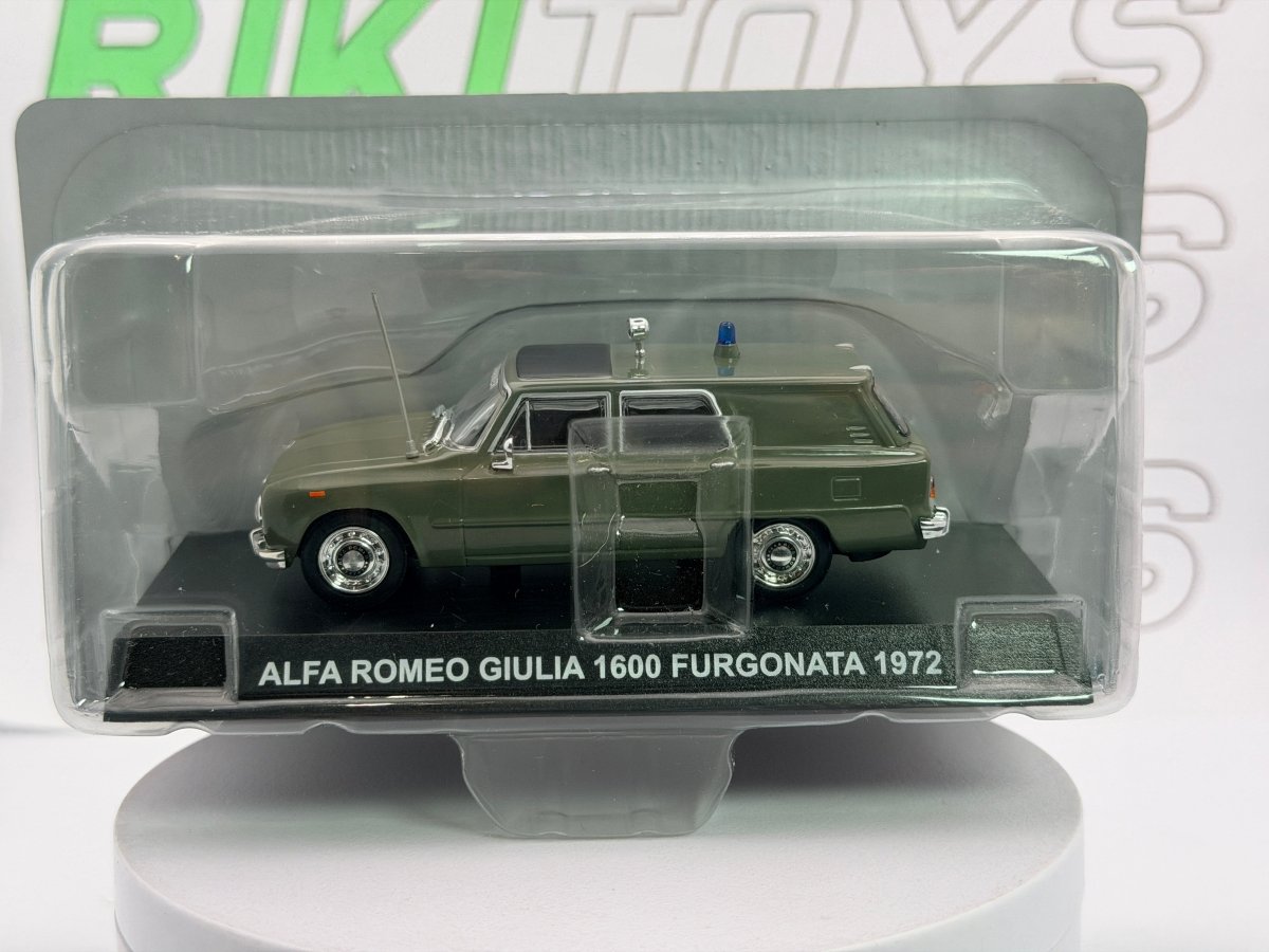 Alfa Romeo Giulia 1600 Furgonato Edicola 1/43 Verde 1972 - RikiToys - Edicola