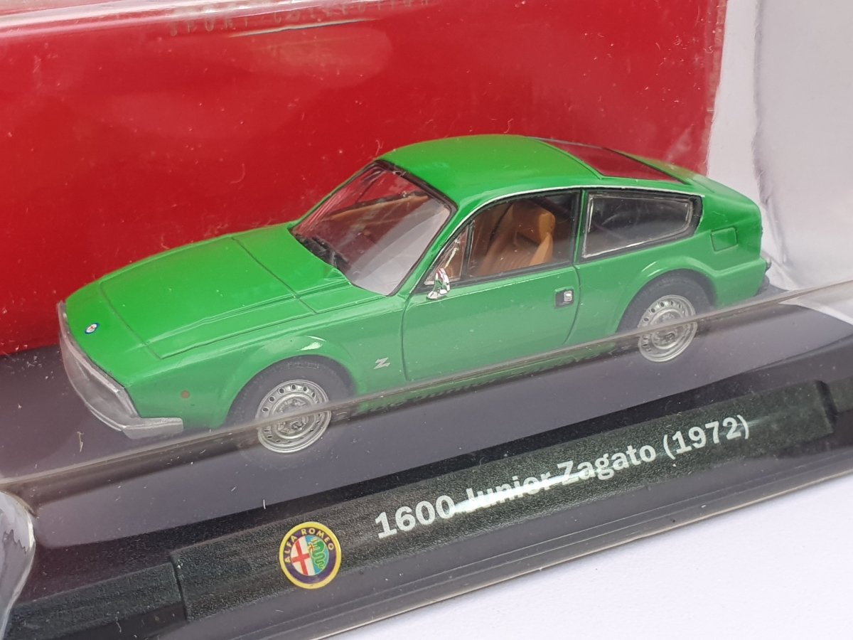 Alfa Romeo Giulia 1600 Junior Zagato MetroMo 1/43 Verde 1972 - RikiToys - MetroMo