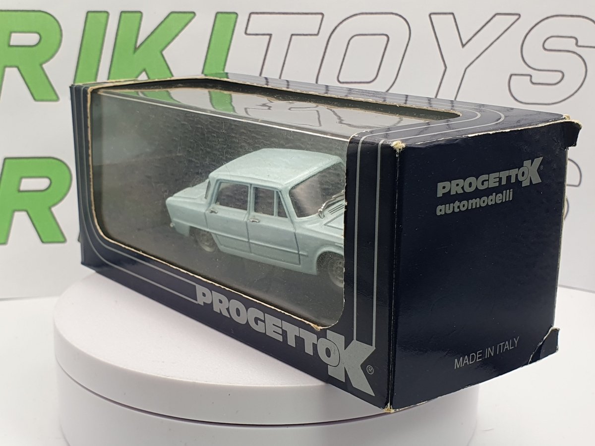 Alfa Romeo Giulia berlina (1962) Progetto K 1/43 - RikiToys - Progetto K#