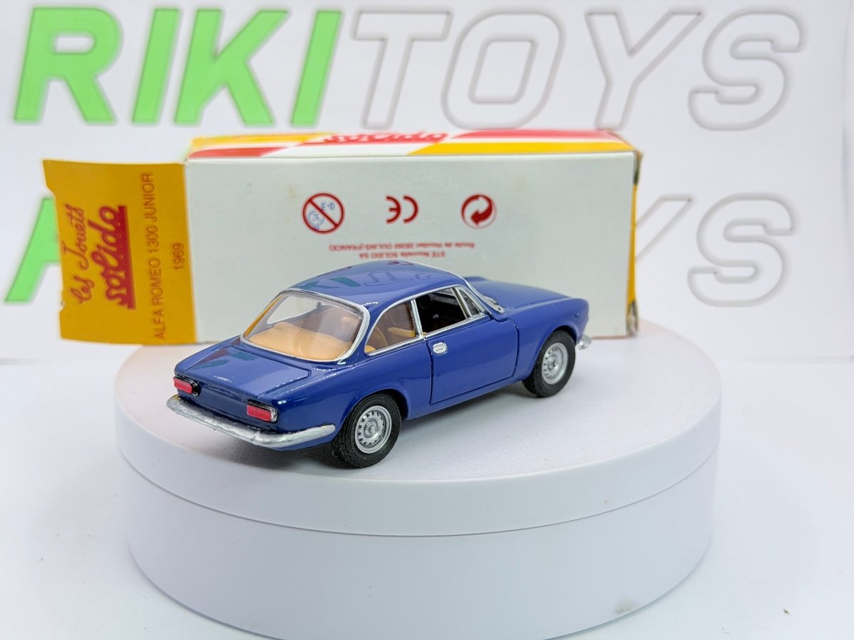 Alfa Romeo GIulia GT Junior Solido 1/43 Blu 1969 - RikiToys - Solido