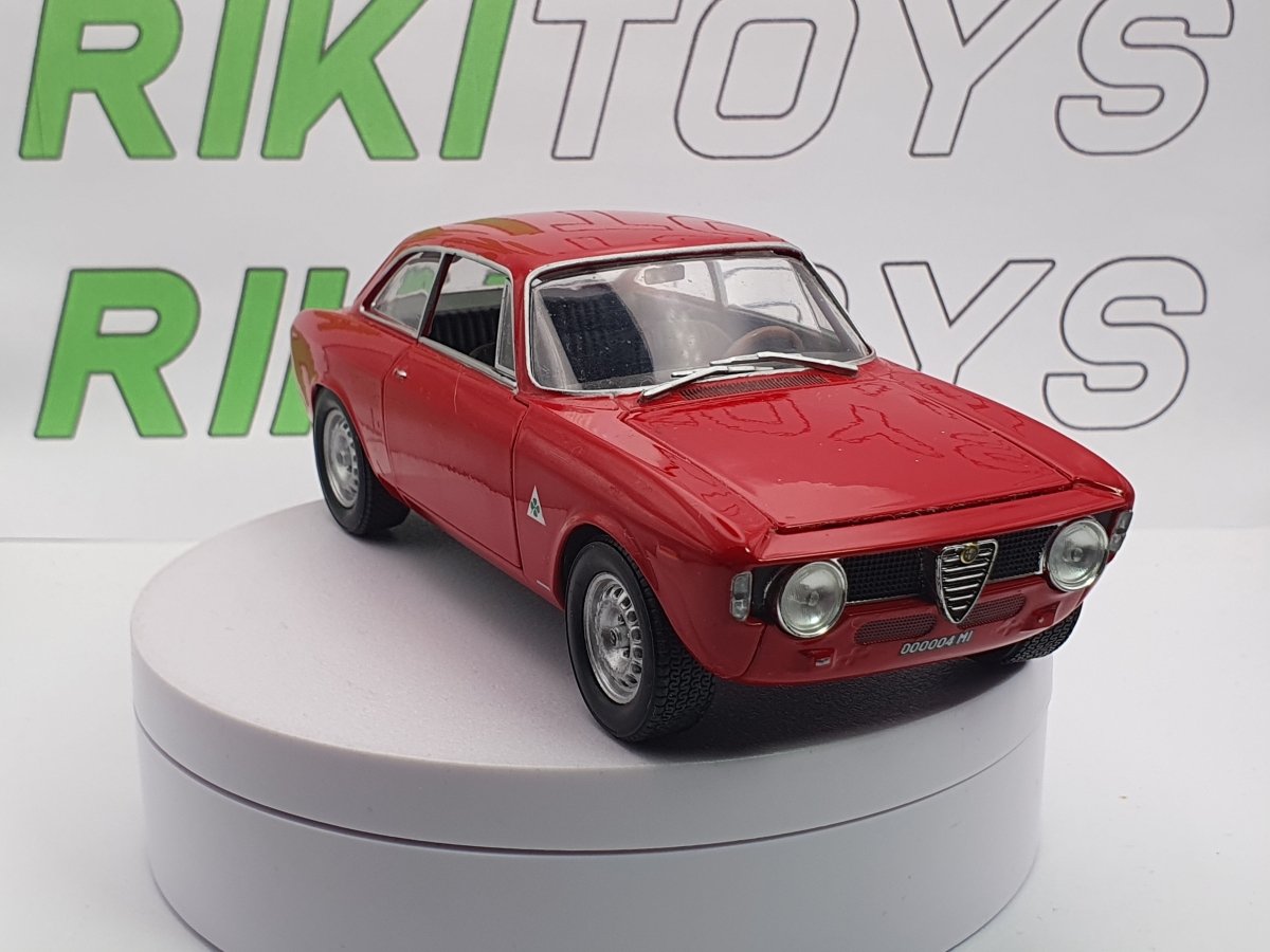 Alfa Romeo Giulia GTA 1600 Leo Models 1/24 Rosso 1965 - RikiToys - Leo Models