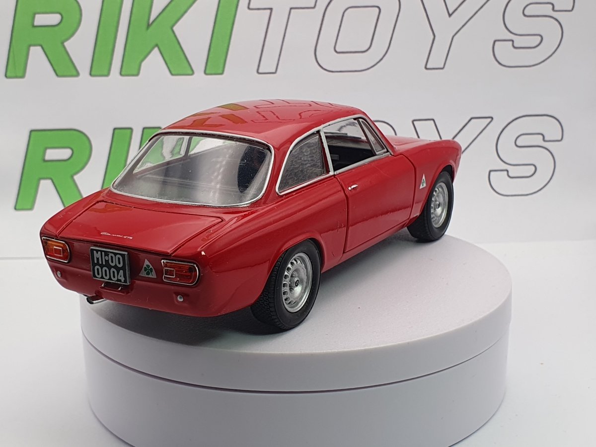 Alfa Romeo Giulia GTA 1600 Leo Models 1/24 Rosso 1965 - RikiToys - Leo Models