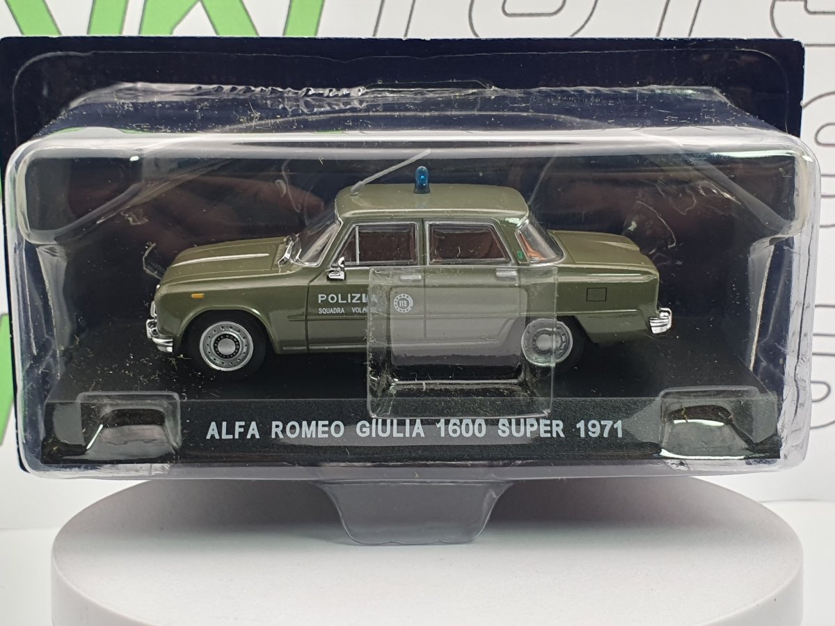 Alfa Romeo Giulia Super Polizia (1971) Edicola 1/43 - RikiToys - Edicola#