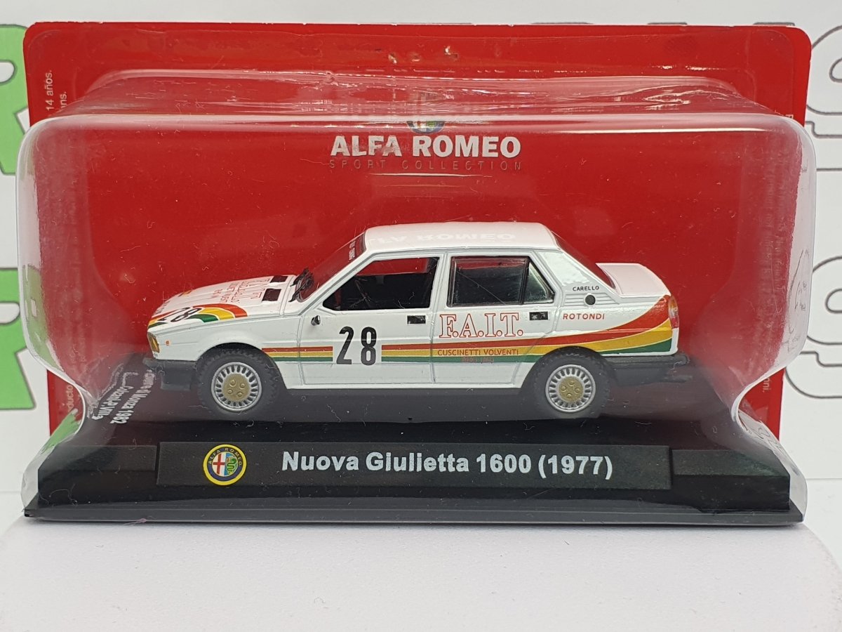 Alfa Romeo Giulietta 1600 MetroModels 1/43 Bianco 1977 - RikiToys - MetroModels