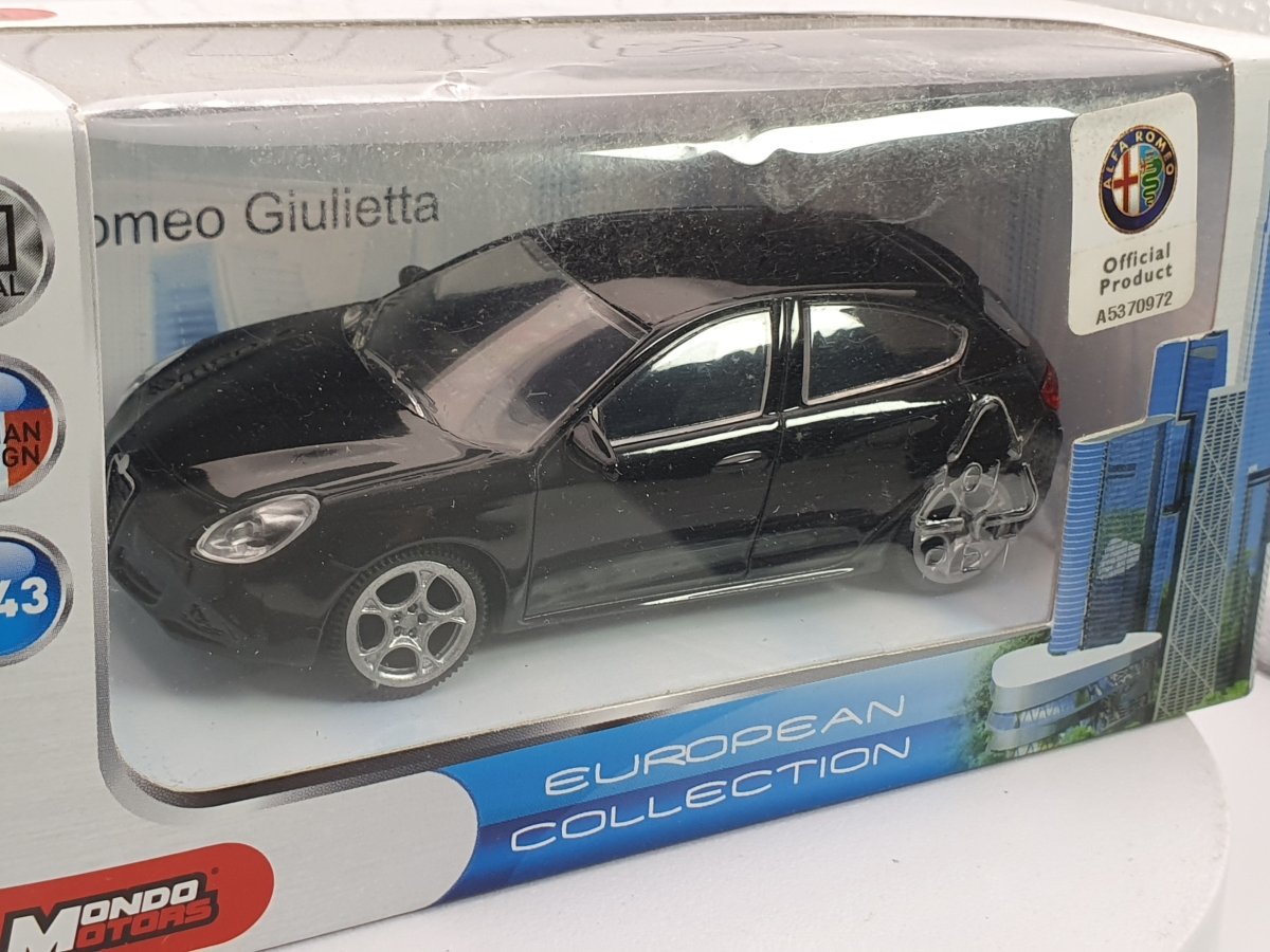 Alfa Romeo Giulietta MondoMotors 1/43 Nero 2010 - RikiToys - MondoMotors