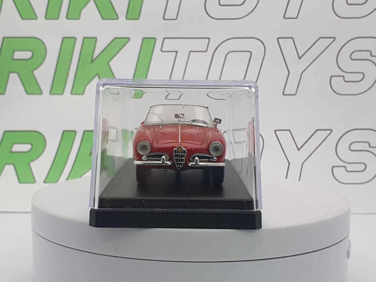 Alfa Romeo Giulietta Spider Del Prado 1/43 Rosso 1958 - RikiToys - Del Prado