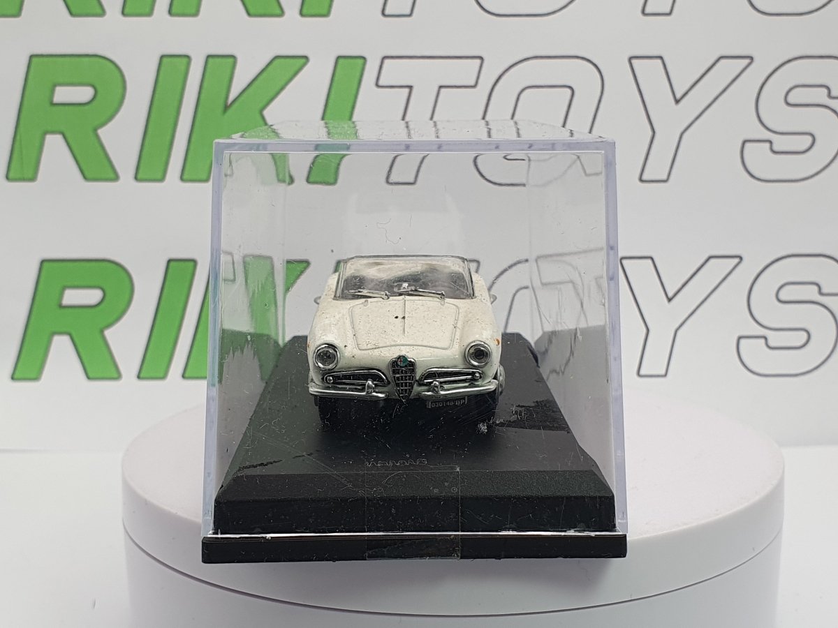 Alfa Romeo Giulietta Spider Edicola 1/43 Bianco - RikiToys - Edicola#