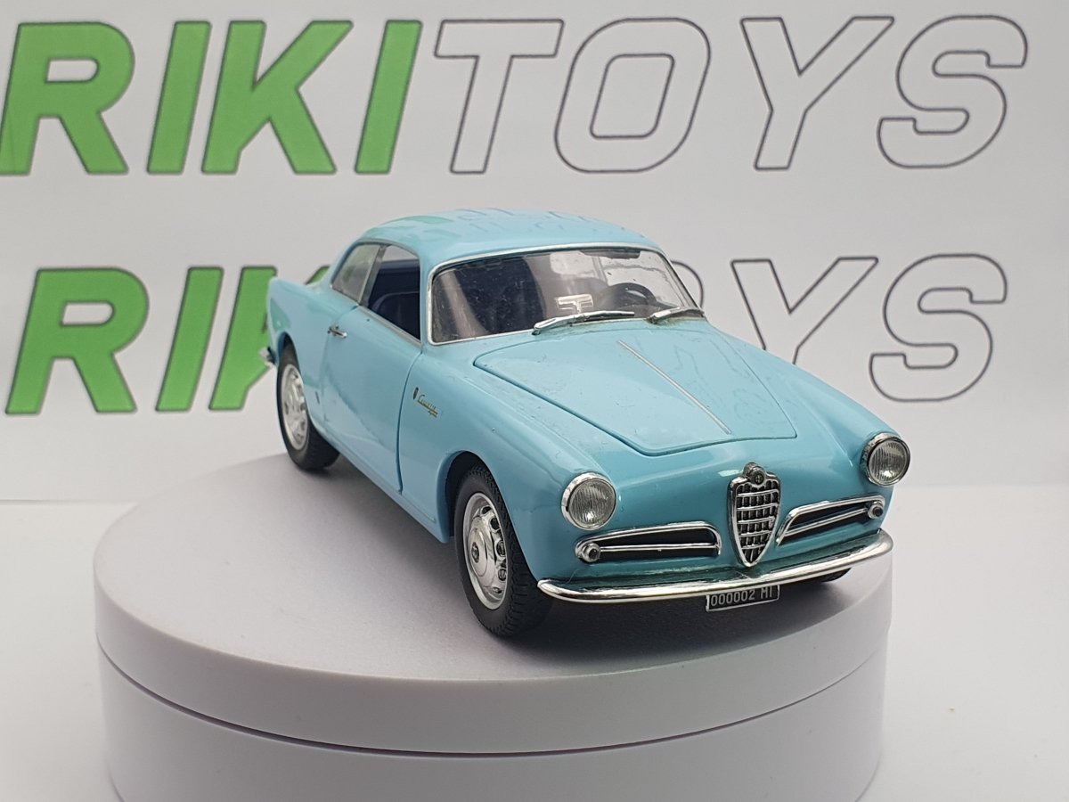 Alfa Romeo Giulietta Sprint Leo Models 1/24 Azzurro 1954 - RikiToys - Leo Models