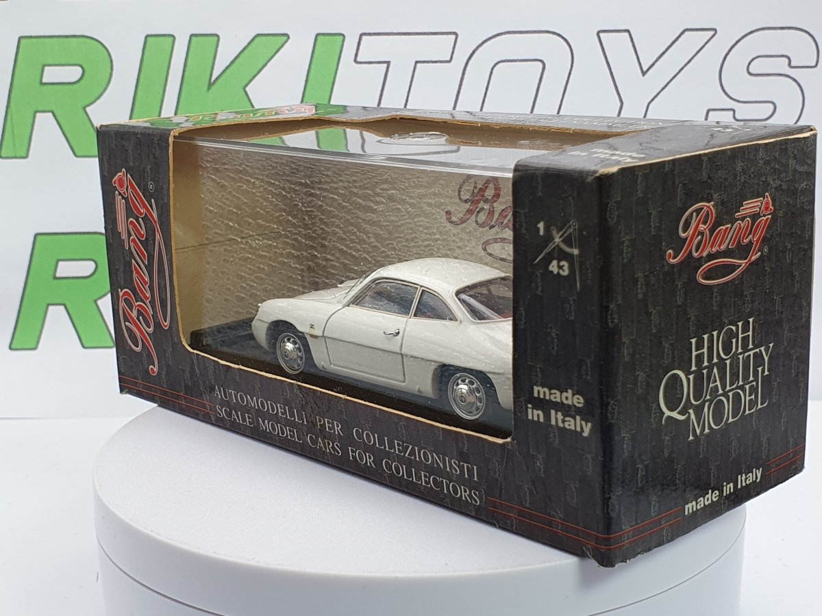Alfa Romeo Giulietta SZ Bang 1/43 Bianco - RikiToys - Bang#