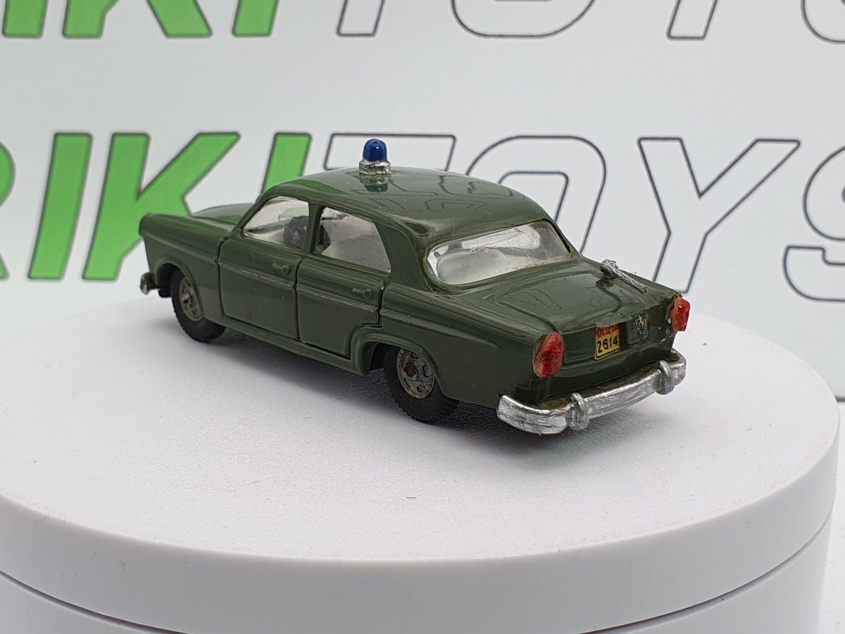 Alfa Romeo Giulietta TI Polizia Politoys PL 1/41 Verde - RikiToys - Politoys PL#