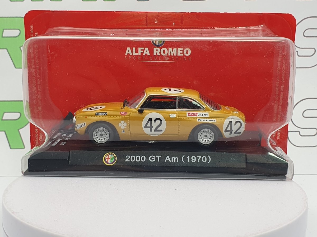 Alfa Romeo GTAM 2000 MetroModels 1/43 Arancione 1970 - RikiToys - MetroModels