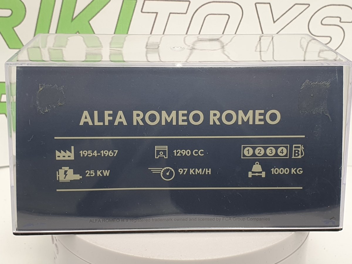 Alfa Romeo Romeo Scintilla 1956 Edicola 1/43 - RikiToys - Edicola#