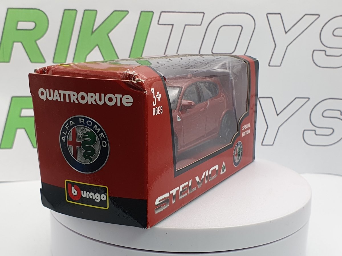 Alfa Romeo Stelvio Burago 1/43 - RikiToys - Burago#