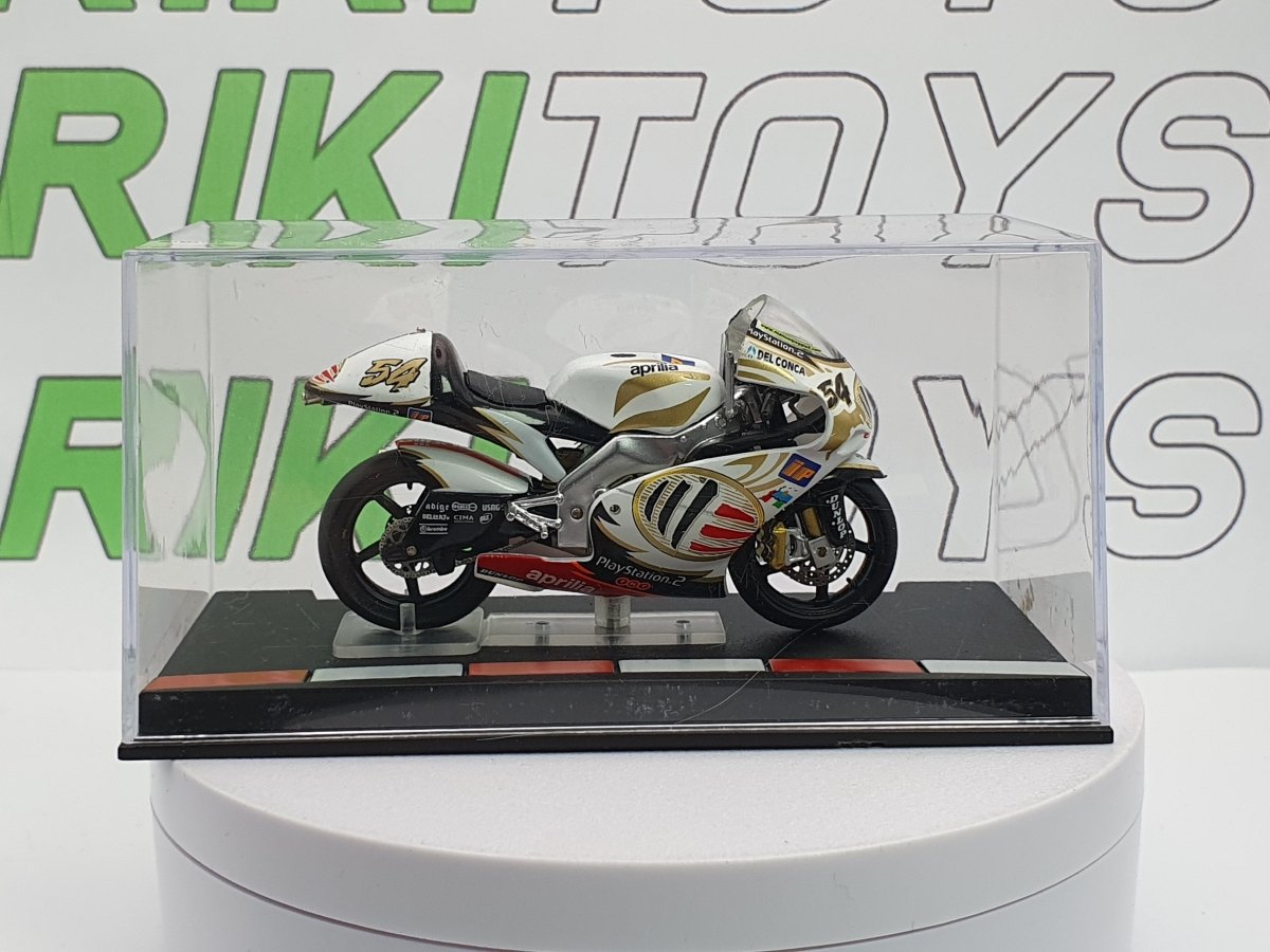 Aprilia RSW 250 Edicola 1/24 Bianco 2004 - RikiToys - Edicola#