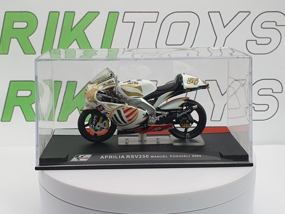 Aprilia RSW 250 Edicola 1/24 Bianco 2004 - RikiToys - Edicola#
