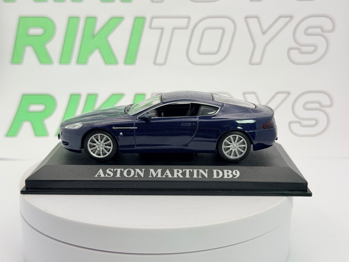 Aston Martin DB 9 Coupé Edicola 1/43 Blu - RikiToys - Edicola