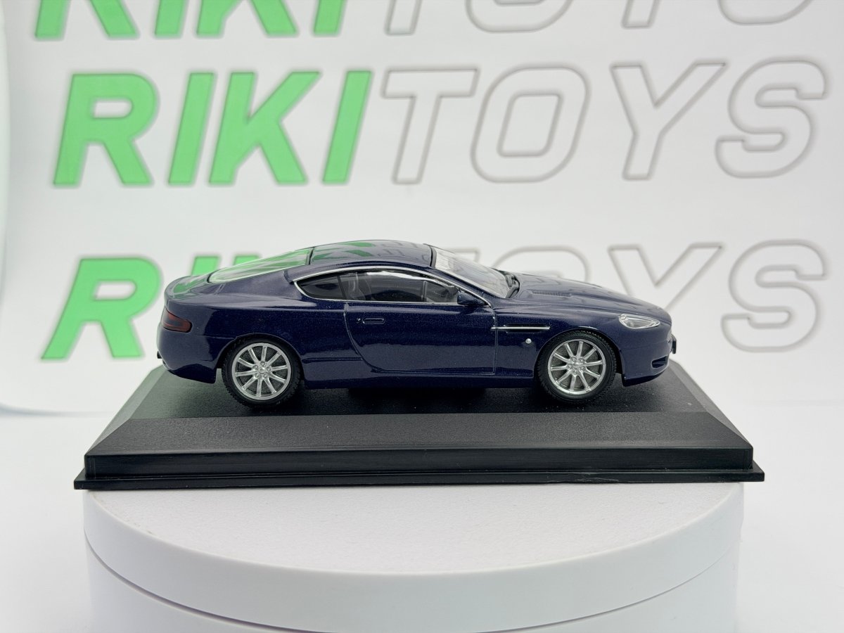 Aston Martin DB 9 Coupé Edicola 1/43 Blu - RikiToys - Edicola