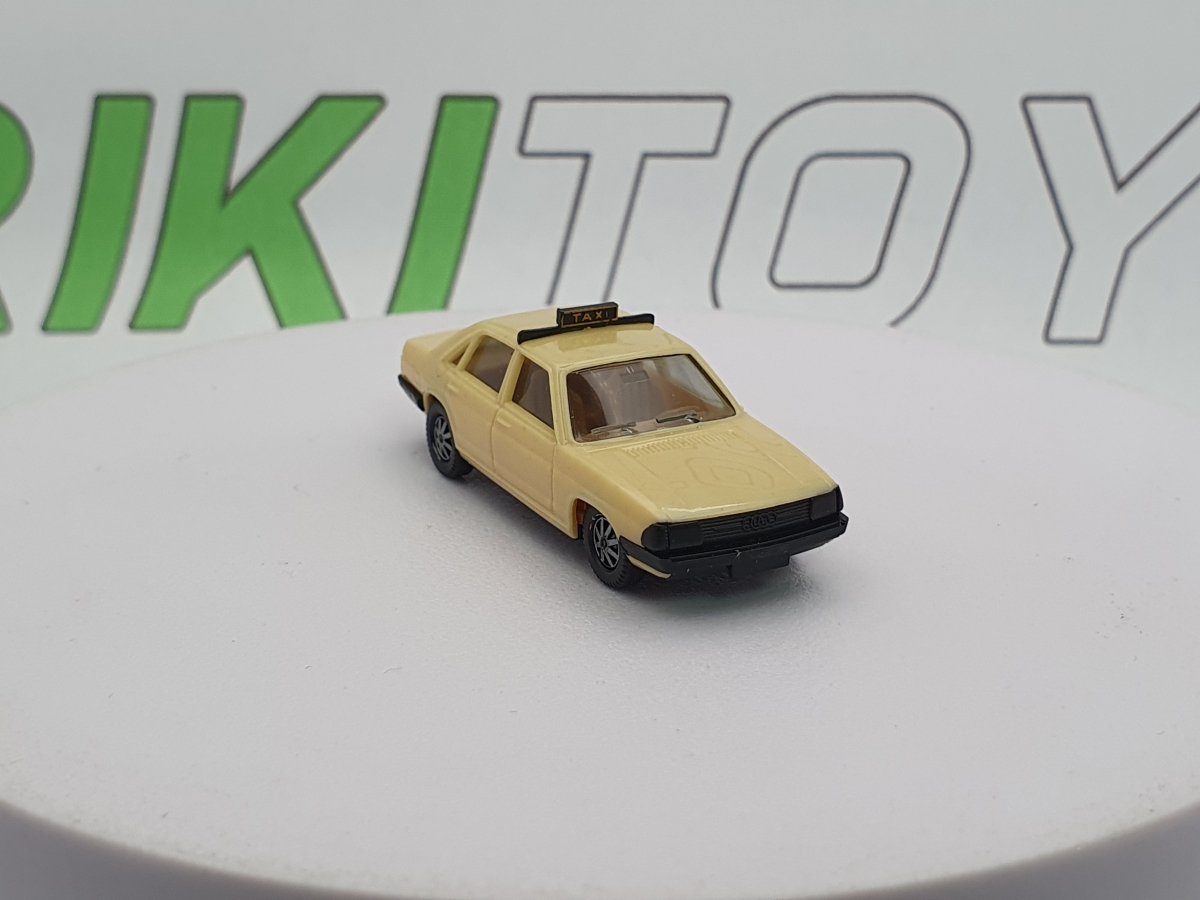 Audi 100 GL C2 Taxi Herpa 1/87 Beige 1976 - RikiToys - Herpa
