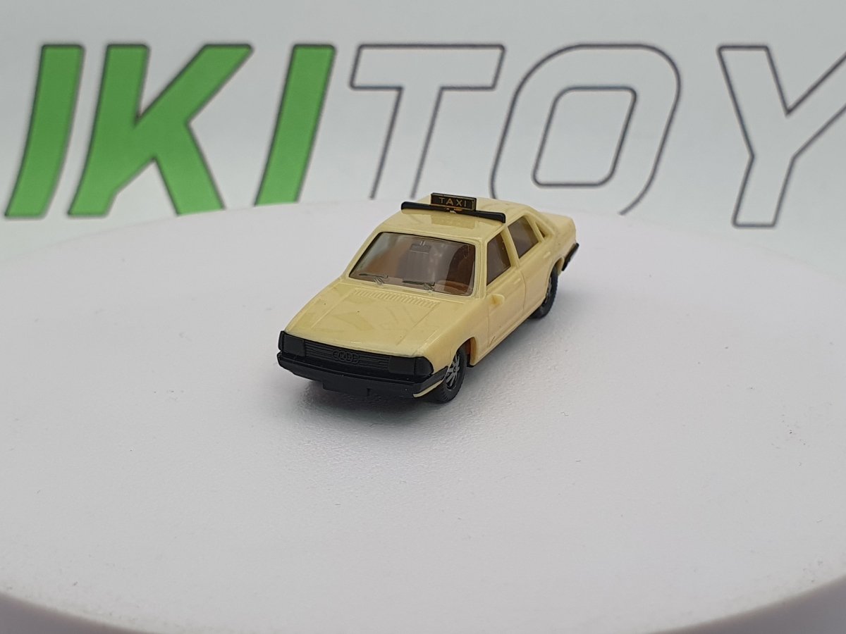 Audi 100 GL C2 Taxi Herpa 1/87 Beige 1976 - RikiToys - Herpa