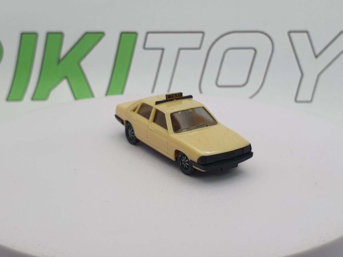 Audi 100 GL C2 Taxi Herpa 1/87 Beige 1976 - RikiToys - Herpa