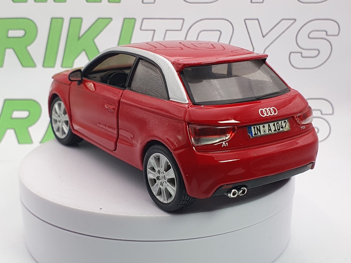 Audi A1 Burago 1/24 Rosso 2010 - RikiToys - Burago