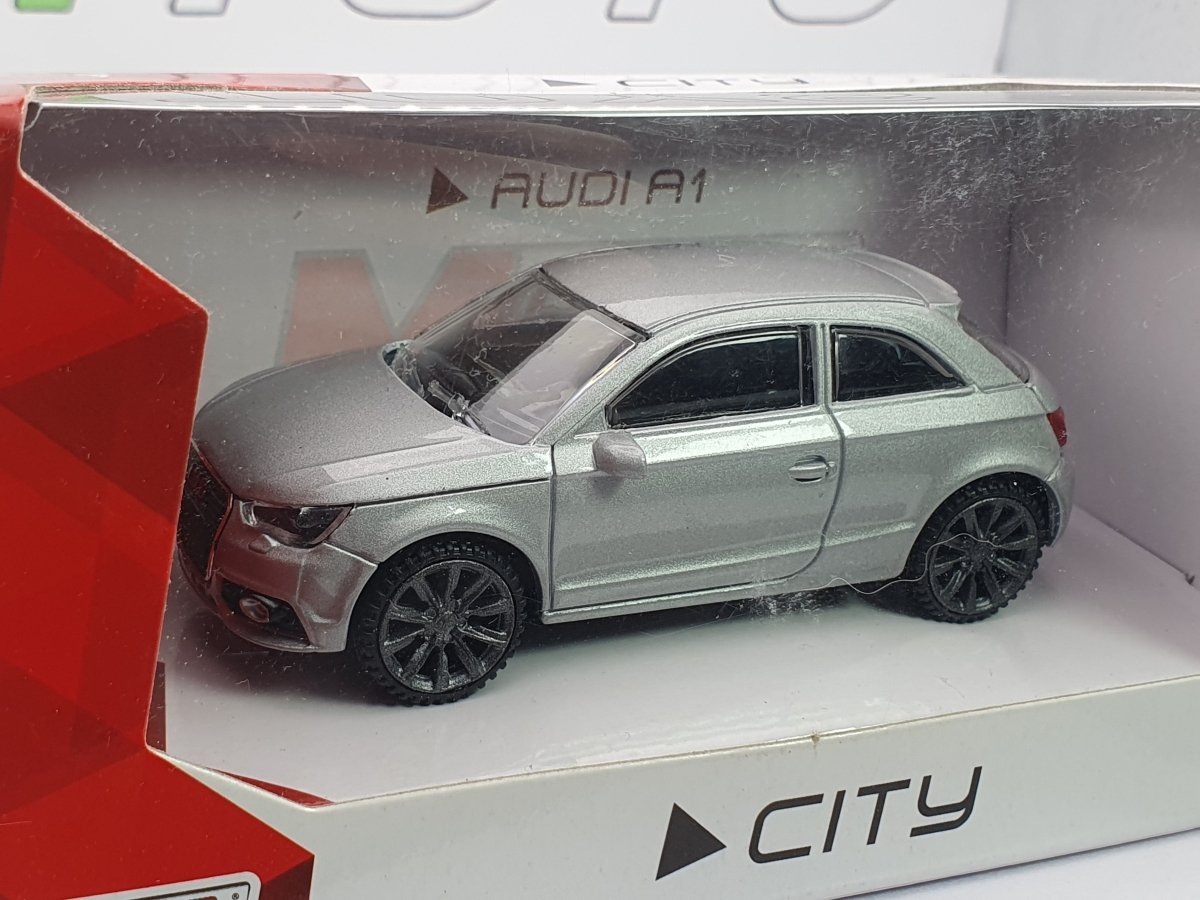 Audi A1 MondoMotors 1/43 Argento - RikiToys - MondoMotors