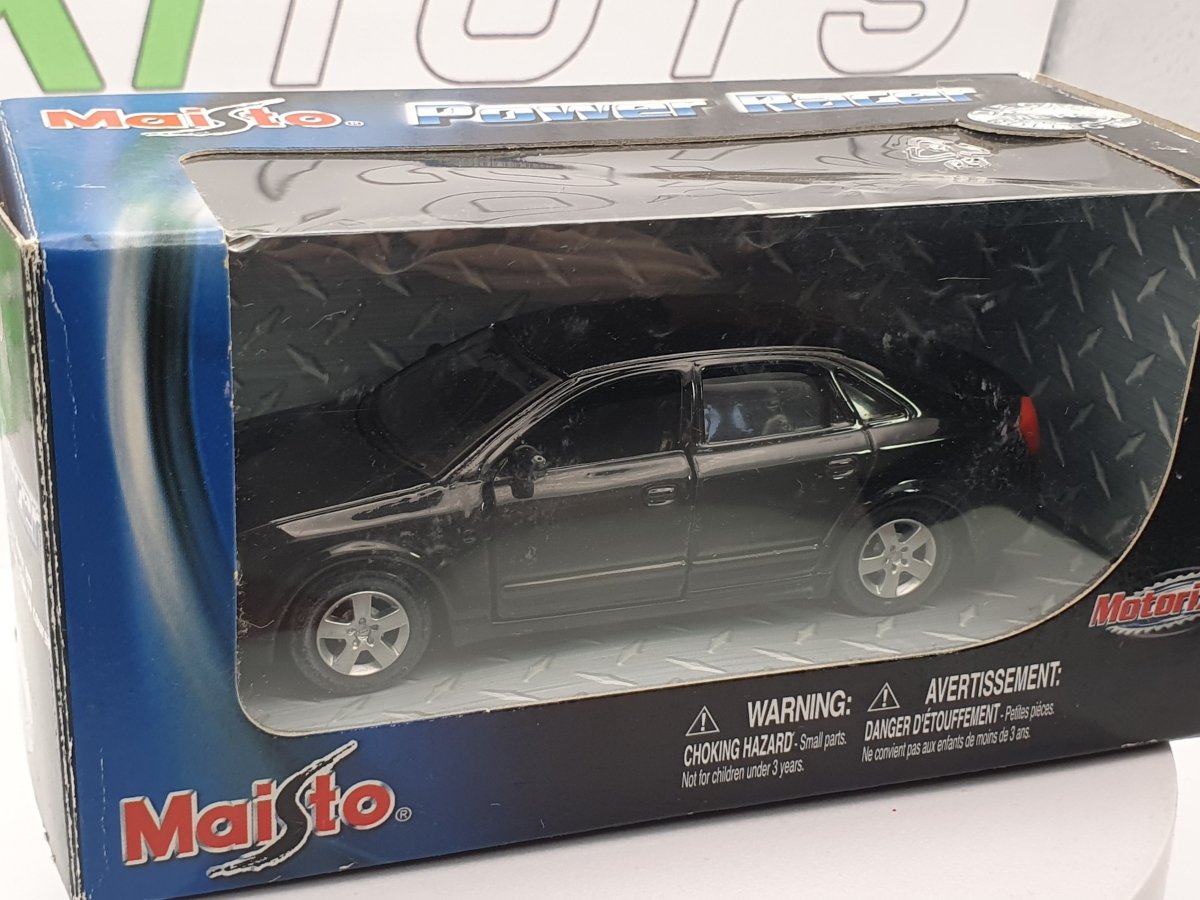 Audi A4 3000 Maisto 1/43 Nero 2001 - RikiToys - Maisto