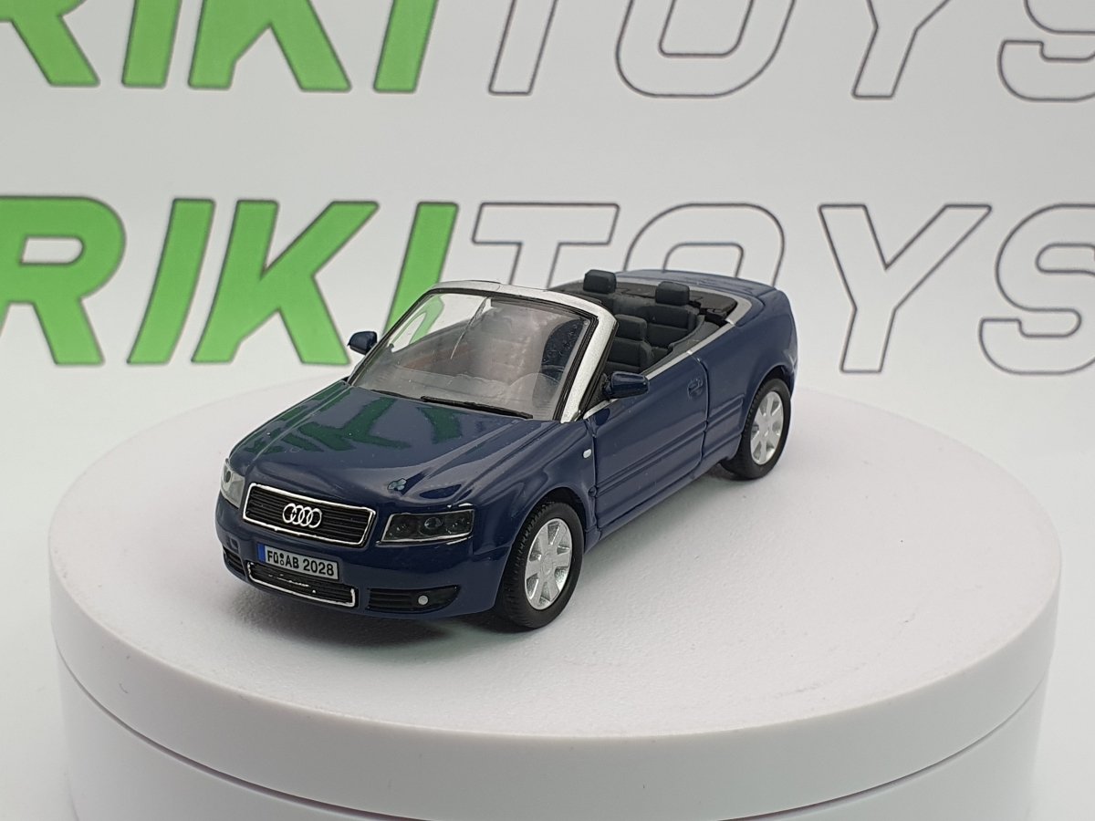 Audi A4 Cabrio Edison 1/43 Blu 2003 - RikiToys - Edison
