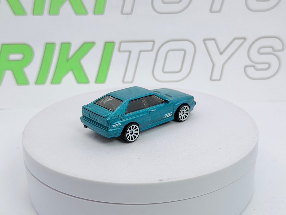 Audi Quattro Hot Wheels 1/55 Verde metallizzato 1982 - RikiToys - Hot Wheels#