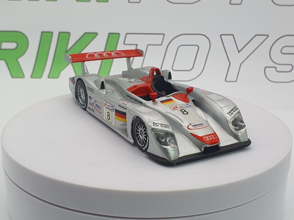 Audi R8 2000 Edicola 1/43 Argento - RikiToys - Edicola