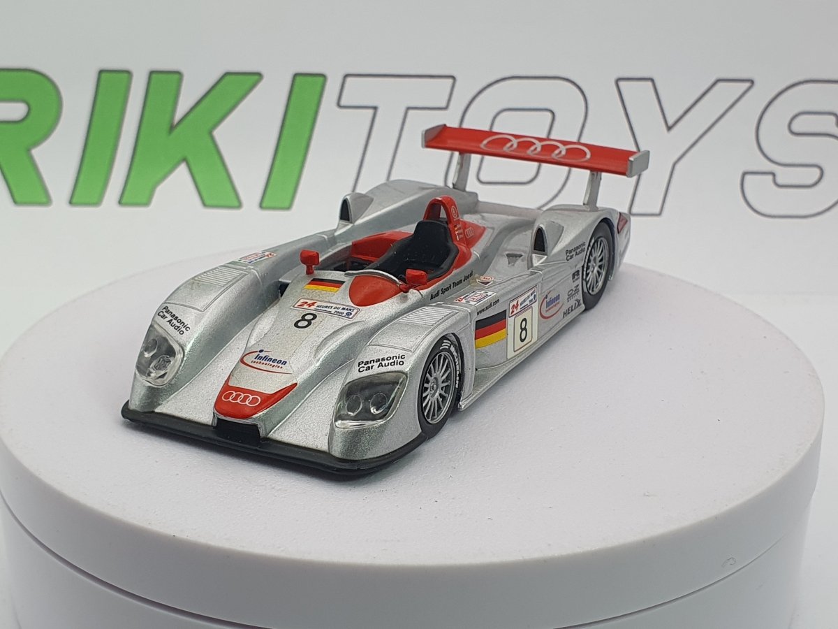 Audi R8 2000 Edicola 1/43 Argento - RikiToys - Edicola