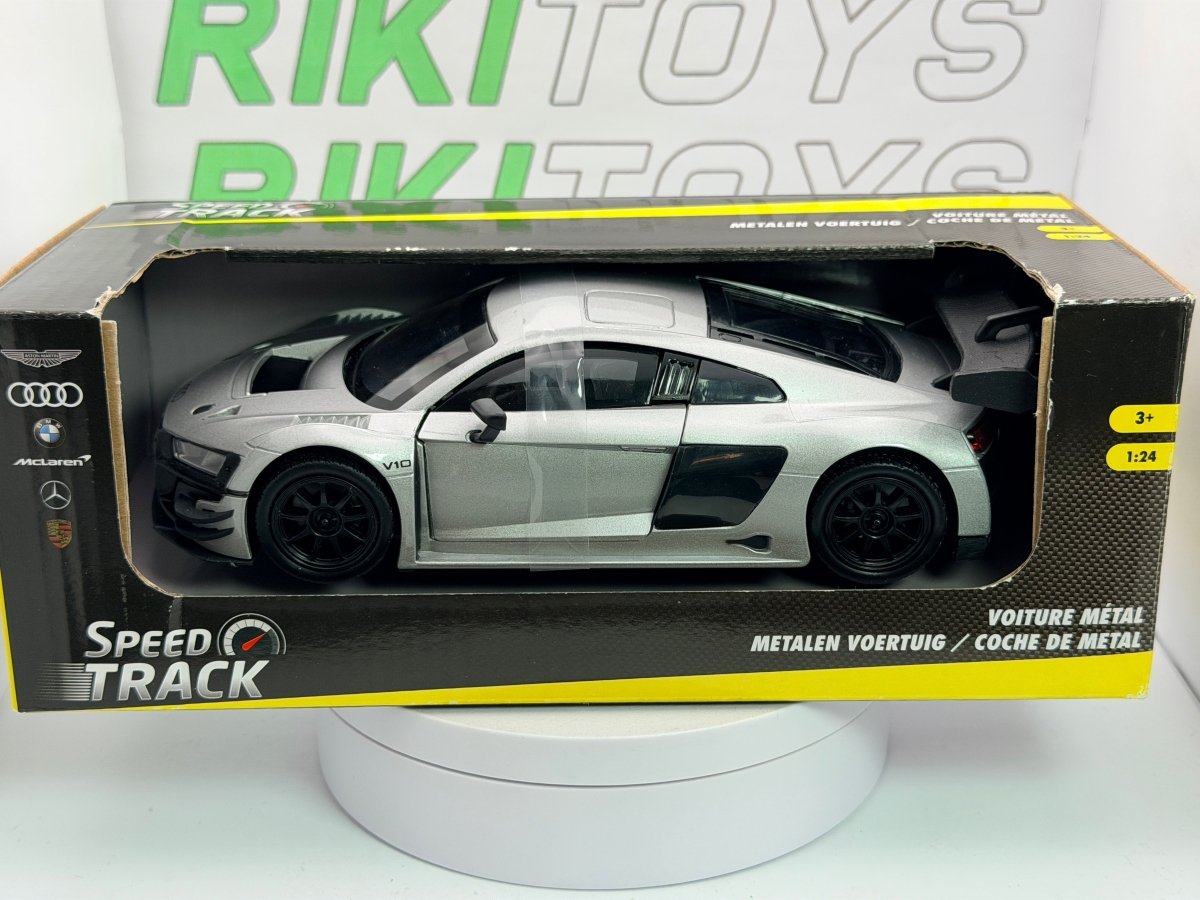 Audi R8 V10 Speed Track 1/24 Argento - RikiToys - Speed Track