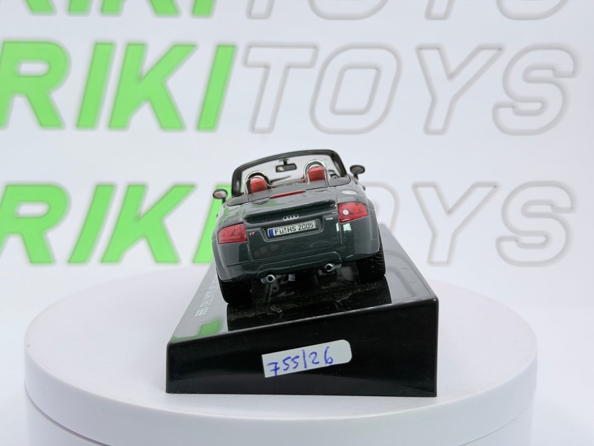 Audi TT Cabrio Edicola 1/43 Grigio - RikiToys - Edicola