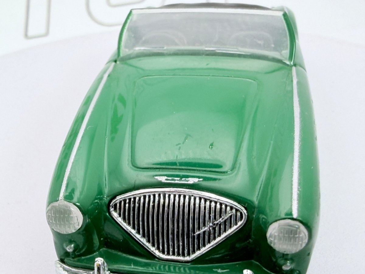 Austin Healey 100 BNZ Dinky 1/43 Verde 1956 - RikiToys - Dinky