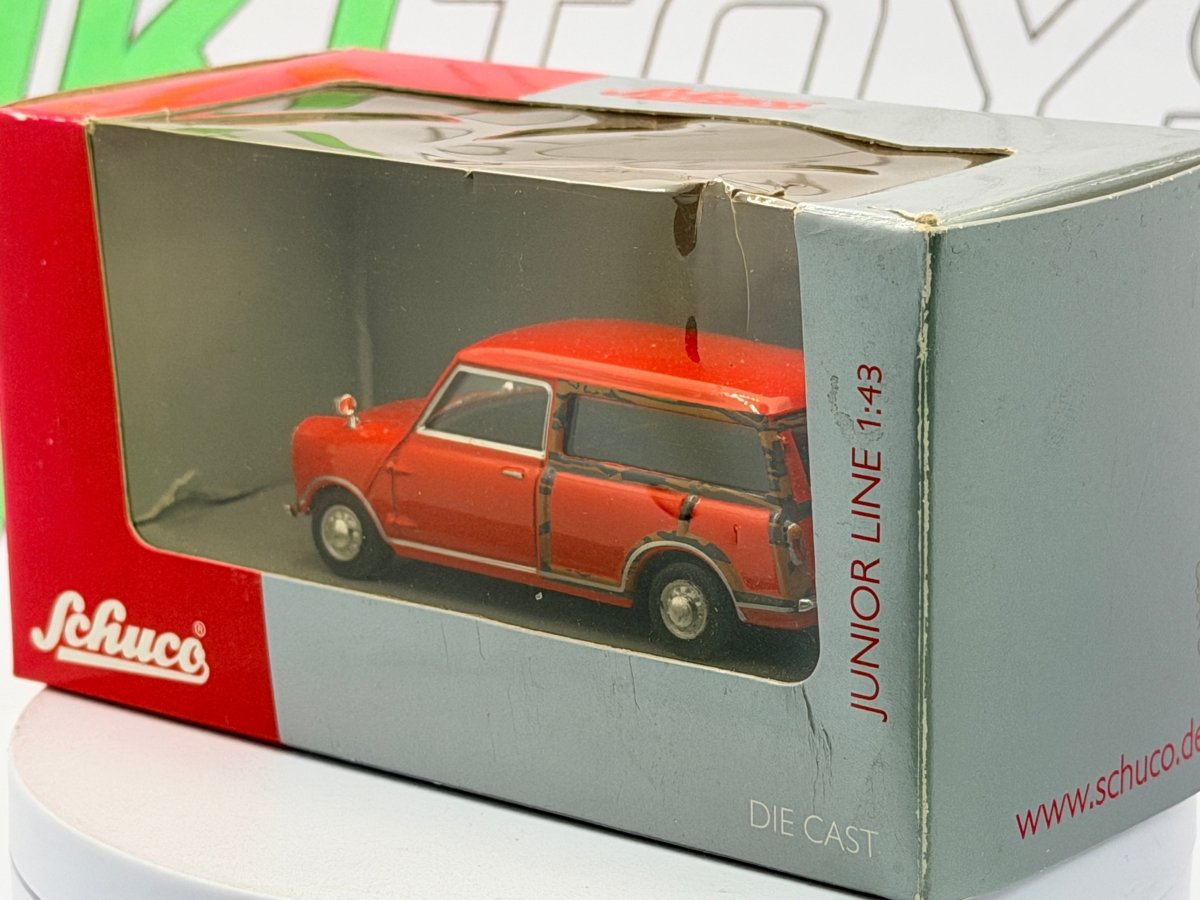 Austin Mini T Schuco 1/43 Rosso - RikiToys - Schuco