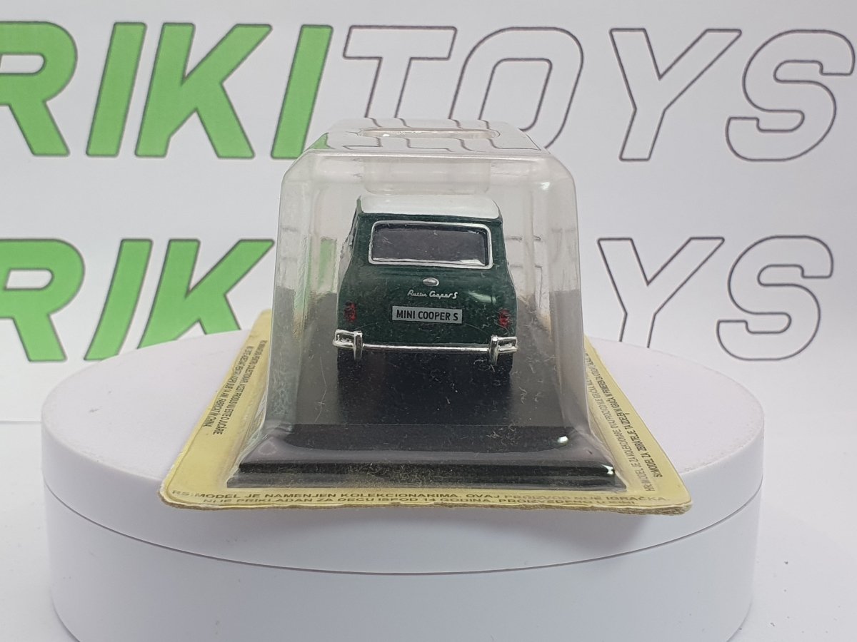 BMC Mini Cooper S Edicola 1/43 Verde - RikiToys - Edicola