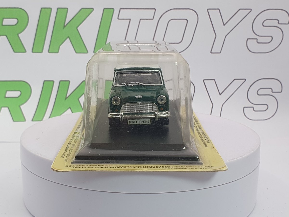 BMC Mini Cooper S Edicola 1/43 Verde - RikiToys - Edicola