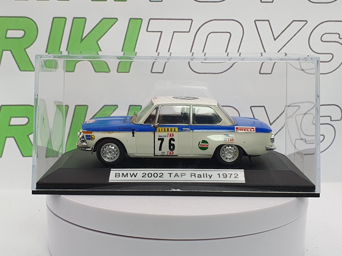 BMW 2002 (1972) Trofeu 1/43 Bianco - RikiToys - Trofeu#