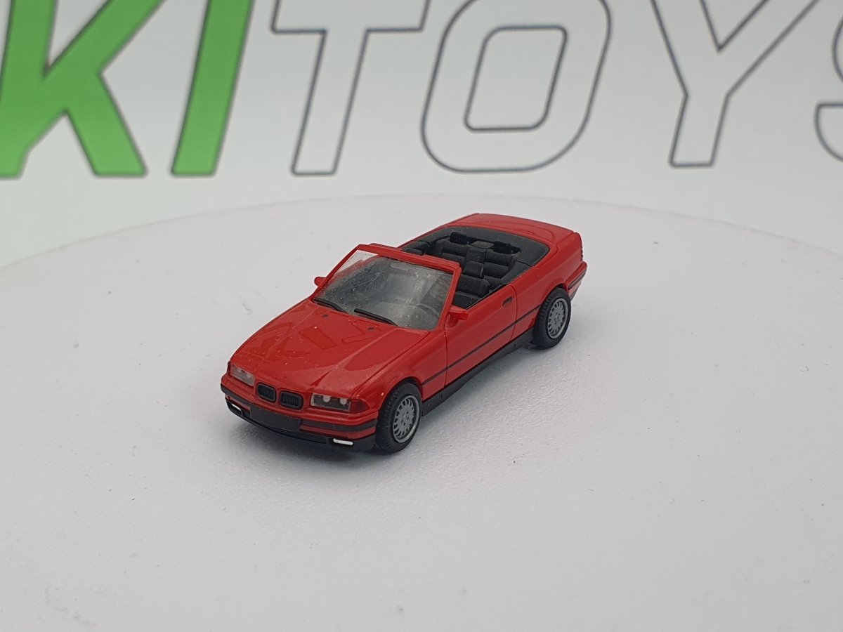 BMW 325i Cabrio E36 Herpa 1/87 Rosso 1992 - RikiToys - Herpa