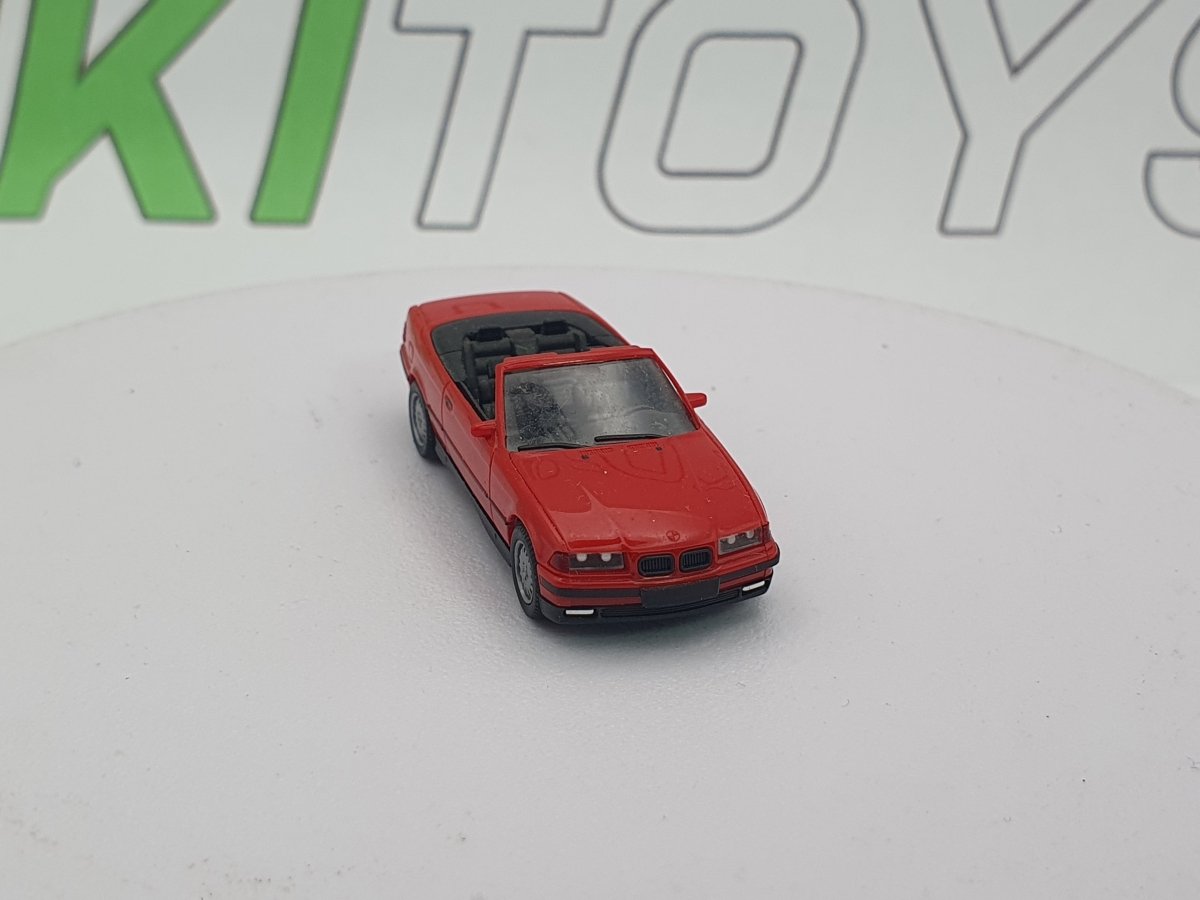 BMW 325i Cabrio E36 Herpa 1/87 Rosso 1992 - RikiToys - Herpa
