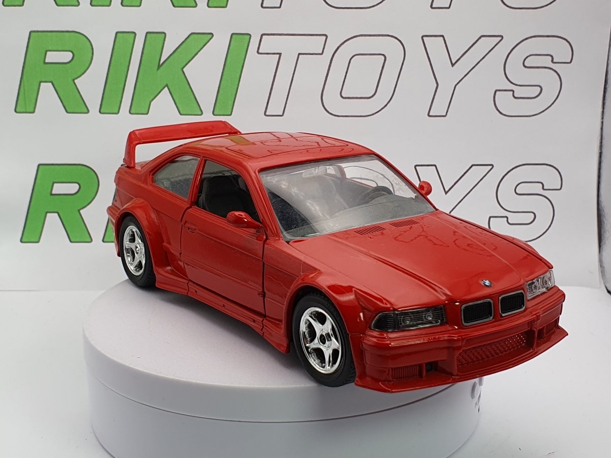 BMW M3 E36 Burago 1/24 Rosso - RikiToys - Burago#