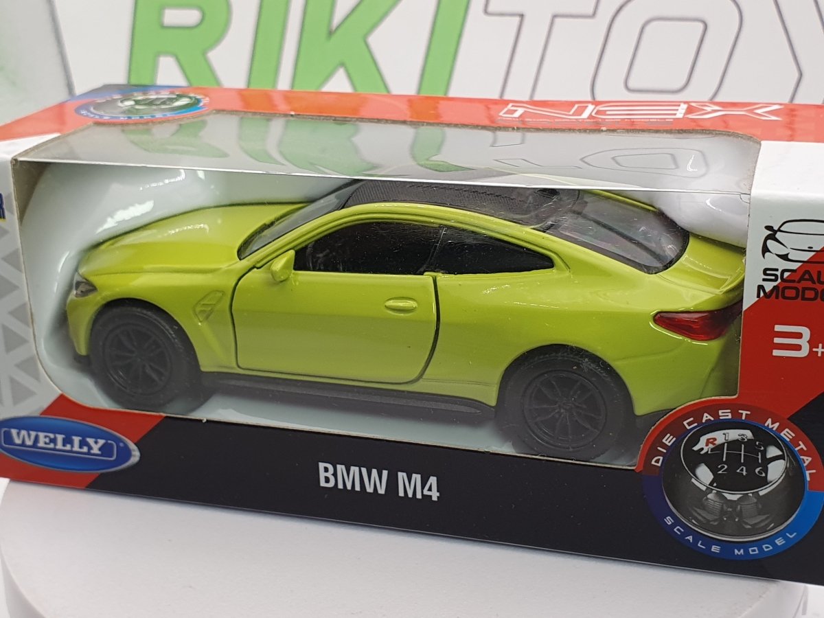 BMW M4 Welly 1/40 Verde - RikiToys - Welly