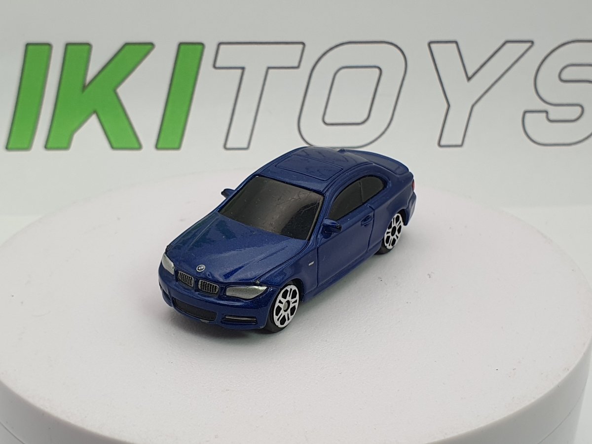 BMW Serie 1 Coupé Maisto 1/60 Blu - RikiToys - Maisto#