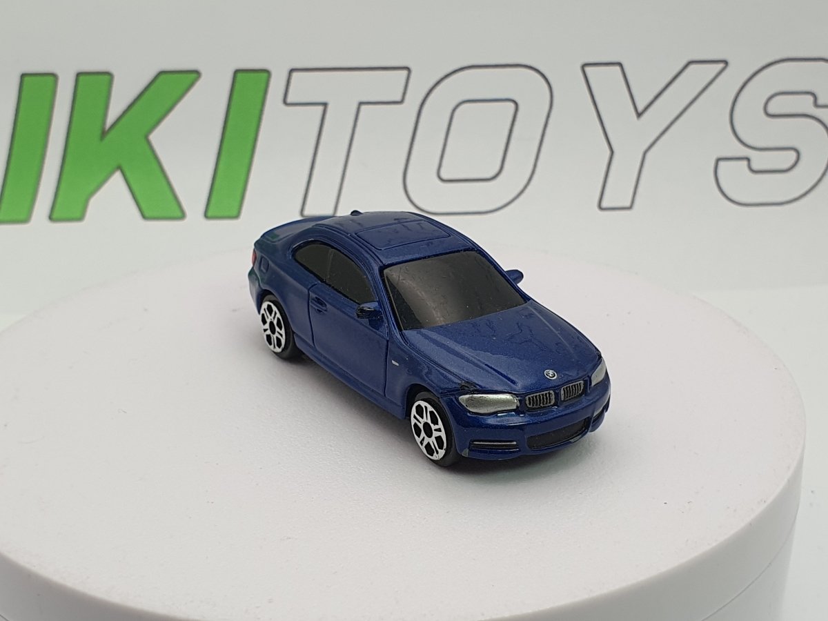 BMW Serie 1 Coupé Maisto 1/60 Blu - RikiToys - Maisto#